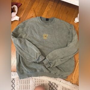 Urban Outfitters Olive Crewneck Sweater